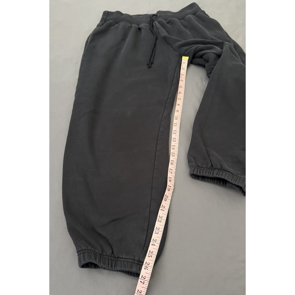 Nike Sweatpants Womens Large Black Fleece Phoenix Joggers Oversized Drawstring - Picture 6 of 10